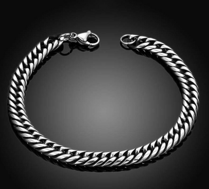 Titanium steel bracelet